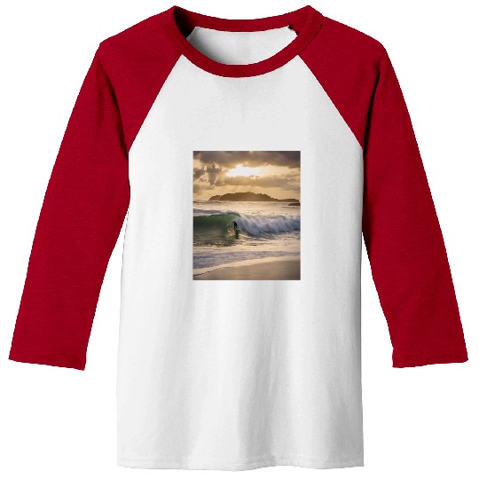 Harmony Of Playa Grande Surf Baseball Tees