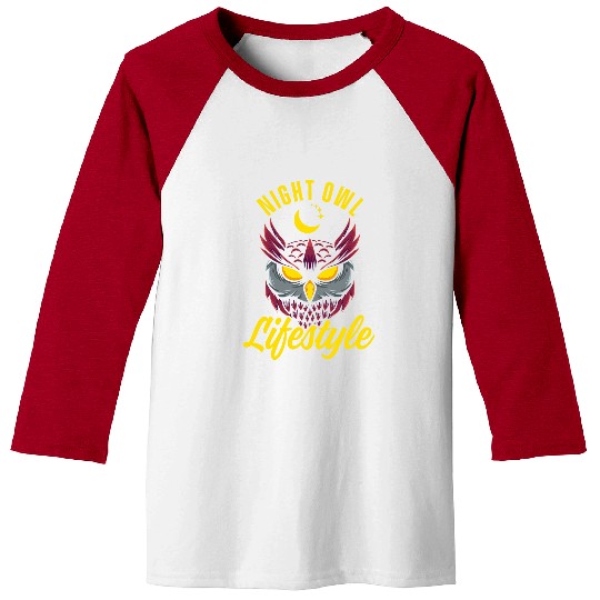 Owl Pet Night Owl Cute Bird Lover Owner Cool Owl Eagle Art Baseball Tees