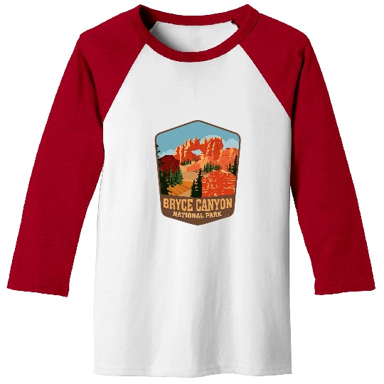 Bryce Canyon National Park Camping Hiking Souvenir Baseball Tees