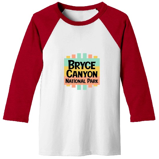 Bryce Canyon Park Utah Exploring US Outdoor National Parks 1 Baseball Tees