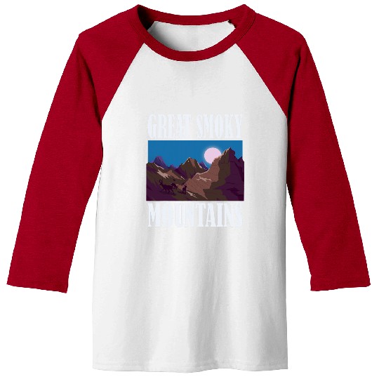 Great Smoky Mountains National Park White Tailed Deer Hiking Baseball Tees