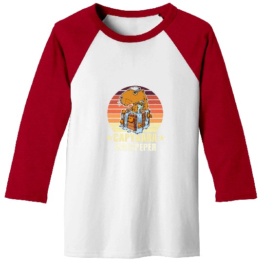 capybaras Pet Rodent Cute Pet Baseball Tees