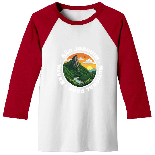 Brazil Landscapes Hiking Sao Joaquim National Park Mountains Baseball Tees