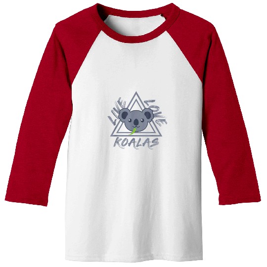 Koala Pet Loving Koalas 1 Baseball Tees