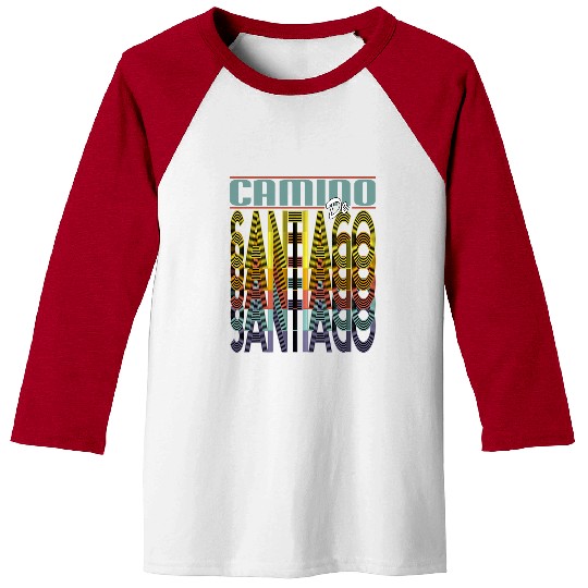 Buen Camino de Santiago s Women Spain vintages St James Baseball Tees