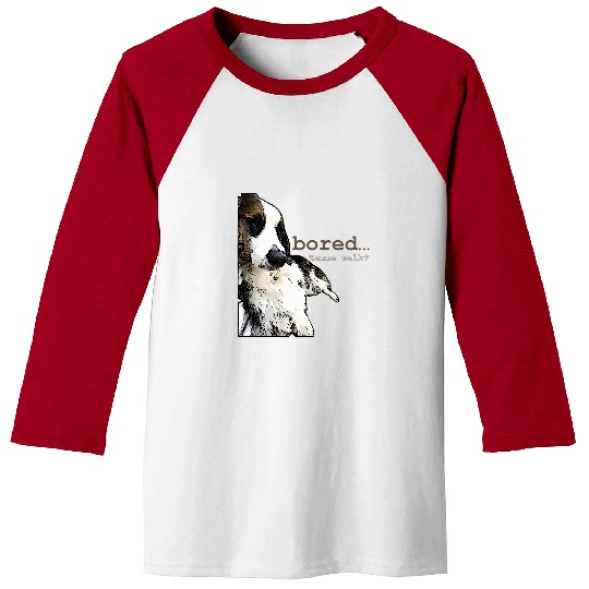 Bored wanna walk Corgi version Baseball Tees