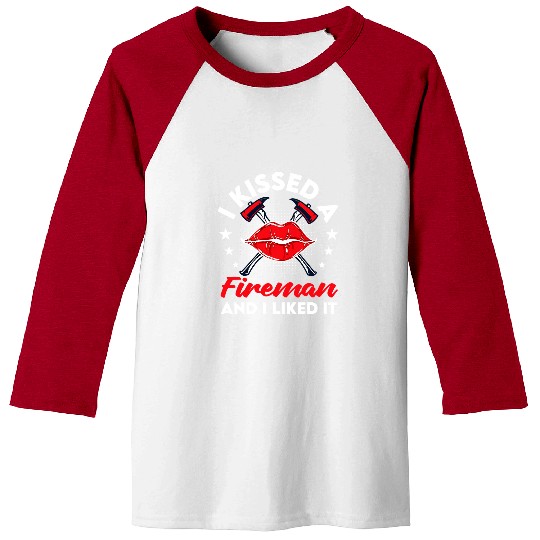 Firefighter Job Wife Courage First Responder Husband Proud Love 246 Baseball Tees