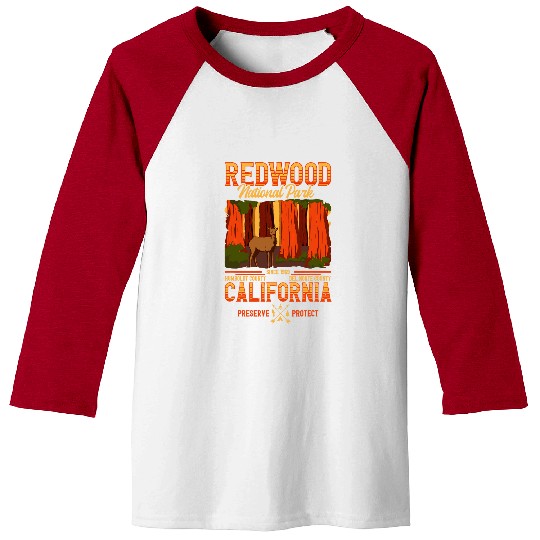 Bear Pet National Park Tee californias Bear Redwood National Park Baseball Tees
