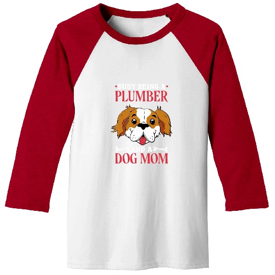 Plumbers Job Dog Lover for Plumbing Technician Worker Baseball Tees