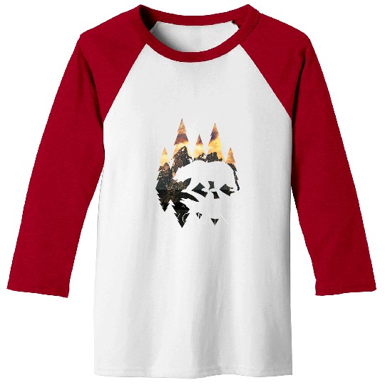 Bear Pet Wyoming Grand Tetons Teton Wilderness Bear Wyoming Baseball Tees