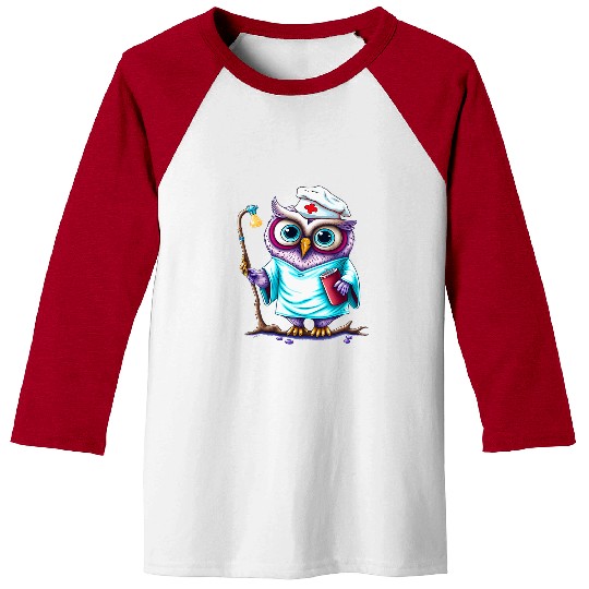 Owl Pet Night Bird Eagle Owl Barn Owl Wisdom Mouse 10 Baseball Tees