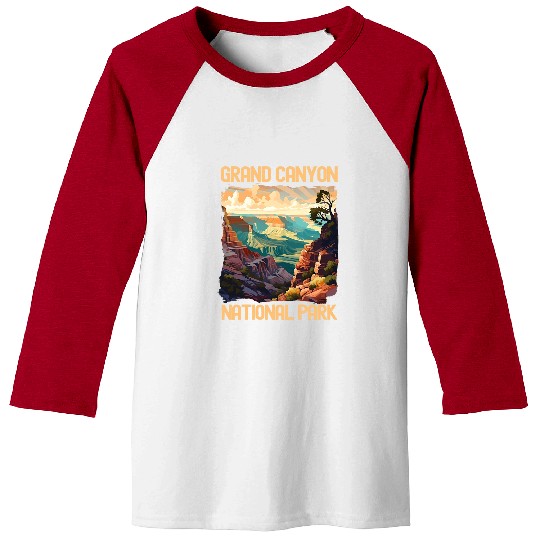 Grand Canyon Adventure Seeker Nature Lover Hiking 4 Baseball Tees