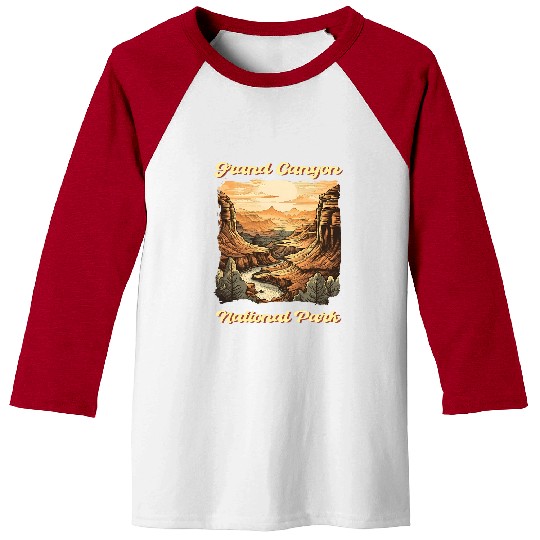 Grand Canyon National Park Adventure Hiking Nature Lover 9 Baseball Tees