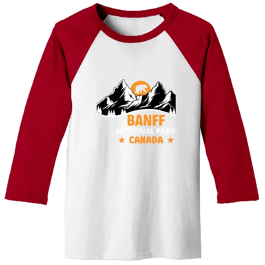 Banff National Park Lake Louise Alberta Canada Hiking 5 Baseball Tees