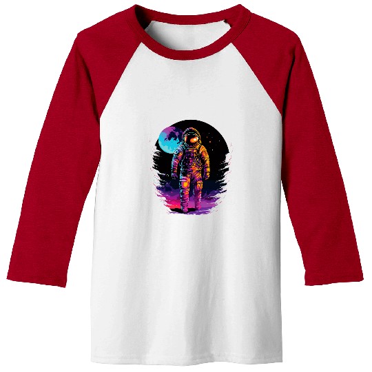 Space Travel Astronaut 22 Baseball Tees