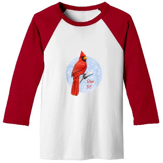 Bear Pet Bear DE Pride Red Cardinal Birder Birdwatching Baseball Tees
