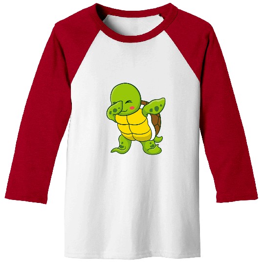 Turtle Pet Dabbings Sea Turtle Baseball Tees