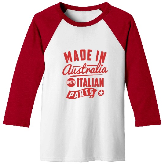 Australian Italian Baseball Tees