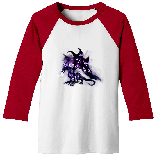 dragon purple Baseball Tees