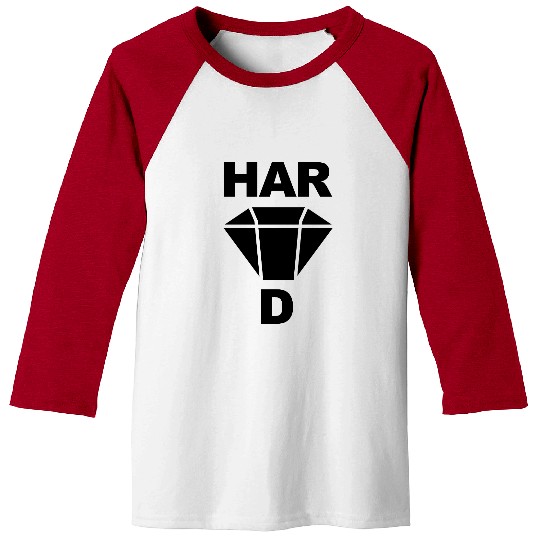 Hard icon diamond Baseball Tees