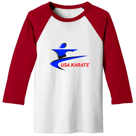 Team USA Karate Baseball Tees