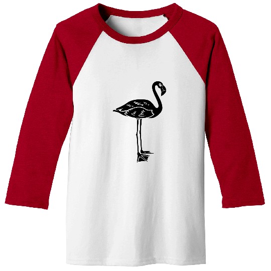 flamingo Baseball Tees