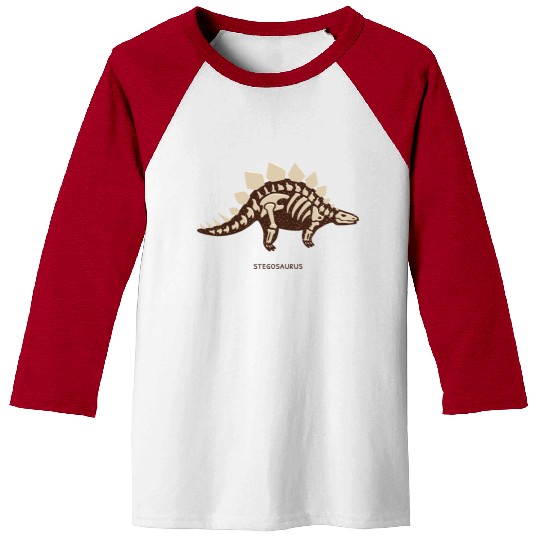Stegosaurus Baseball Tees