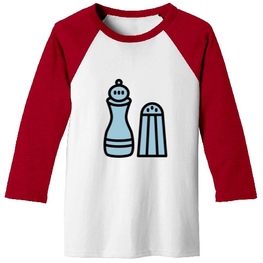pepper grinder salt shaker Baseball Tees