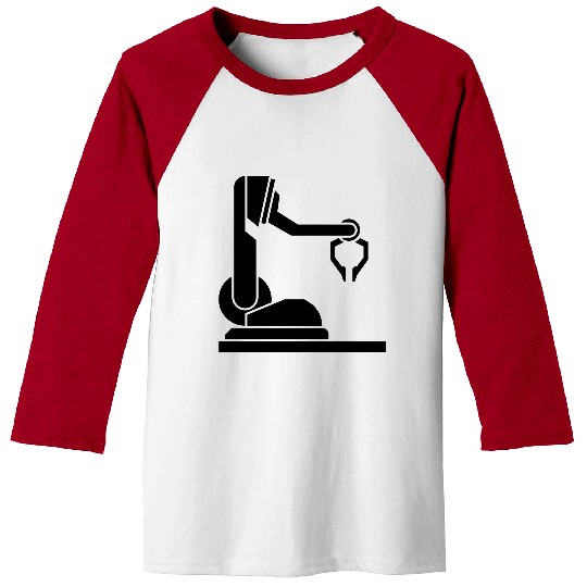 robot arm Baseball Tees