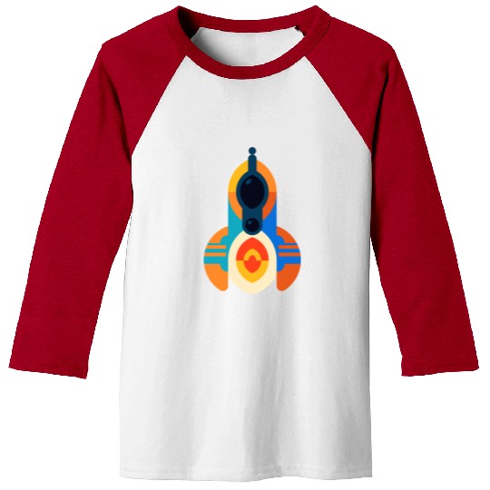 space ship Baseball Tees