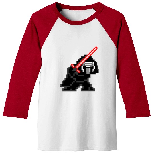 8-bit Kylo Ren Baseball Tees