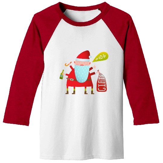 Santa Claus Baseball Tees