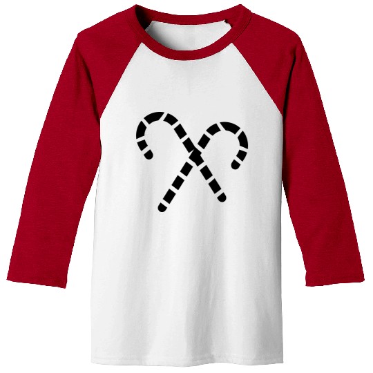 candy canes Baseball Tees