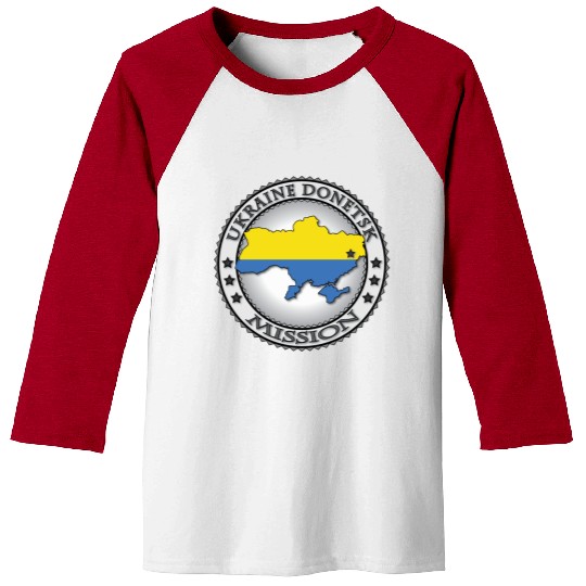 Ukraine Donetsk Mission Baseball Tees