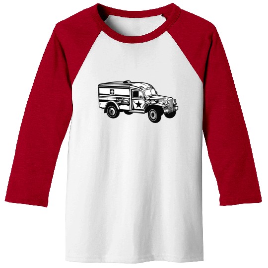 US army ambulance Baseball Tees