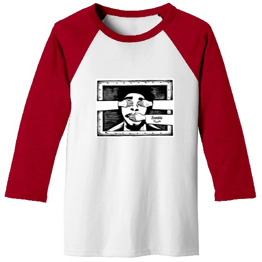 Zombie Society Baseball Tees