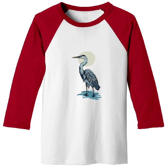 Heron Moon Baseball Tees