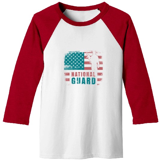 National Guard Veteran Baseball Tees