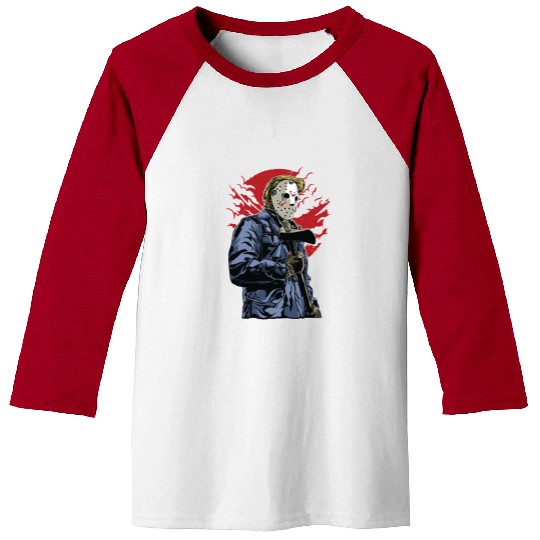 Serial Killer in Town Baseball Tees