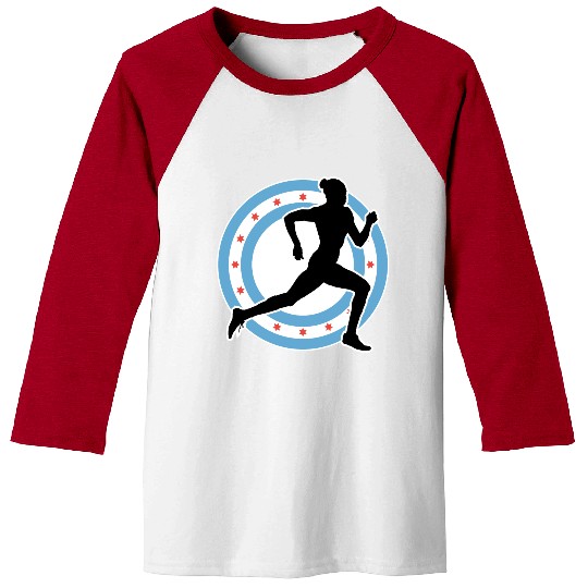 CHICAGO MARATHON 7 Baseball Tees