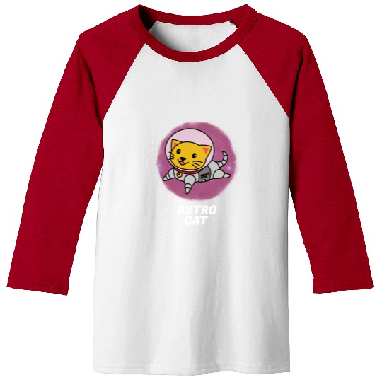 Astro Cat Baseball Tees