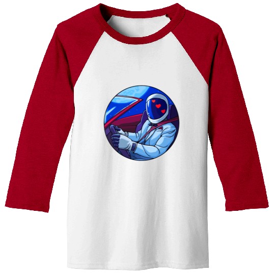 SpaceX Tesla Starman Baseball Tees