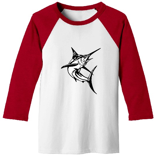 Marlin, Swordfish, Shark, ✔ Baseball Tees