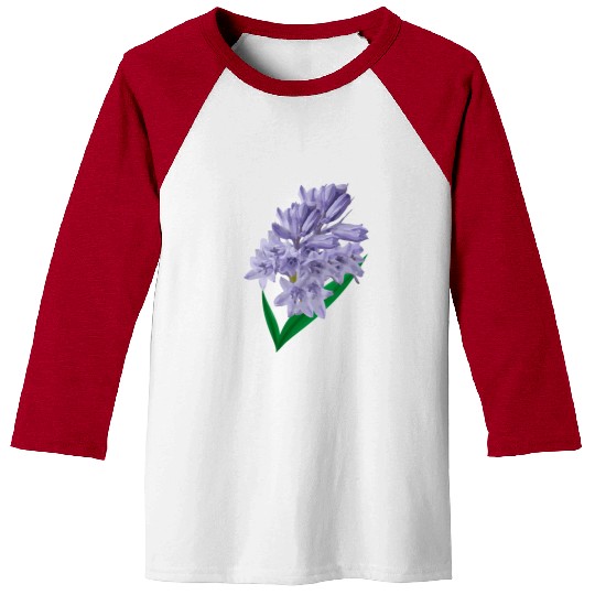 Flower Spring Bluebell Violet - Gift Idea Baseball Tees