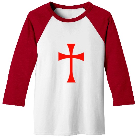 Knights Templar Cross Baseball Tees