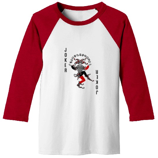 Color Joker Classic Card Deck Casino Poker Baseball Tees