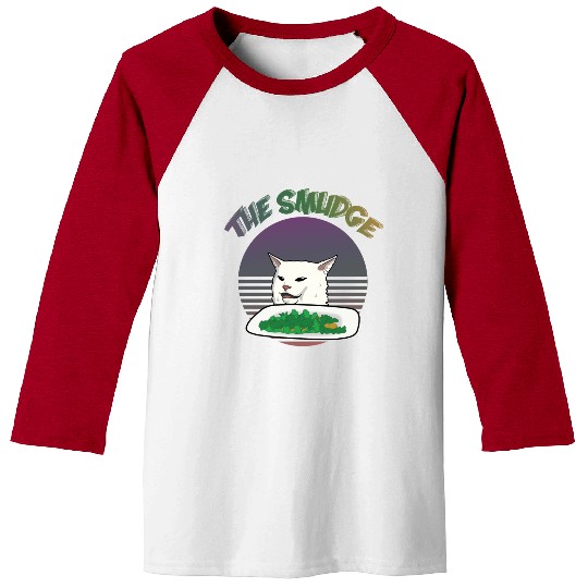 Smudge The Cat Meme Baseball Tees