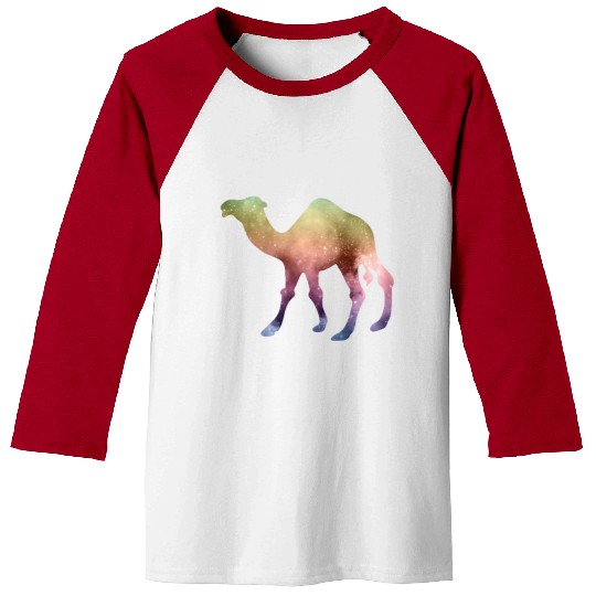 camel and galaxy nature Baseball Tees