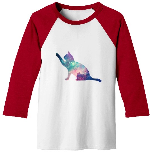 galaxy cat for cats lovers Baseball Tees