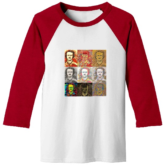Unique Portrait Reveals Young Edgar Allan Poe Baseball Tees